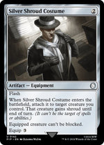 Silver Shroud Costume 142 NM NF Uncommon MTG Universes Beyond Fallout Magic