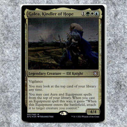 Galea, Kindler of Hope 1 NM Foil Mythic MTG Commander: Forgotten Realms 2021