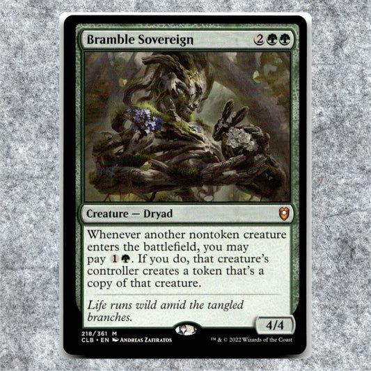 Bramble Sovereign 218 NM NF Mythic MTG Commander Legends: Battle for Baldur's Ga