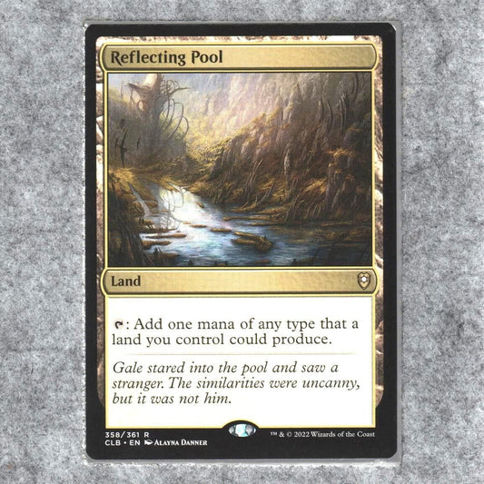 Reflecting Pool 358 NM NF MTG Commander Legends: Baldur's Gate Magic