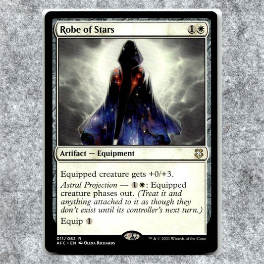 Robe of Stars 11 NM NF Rare MTG Commander: Adventures in the Forgotten Realms