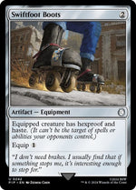 Swiftfoot Boots 242 NM NF Uncommon MTG Universes Beyond Fallout Magic