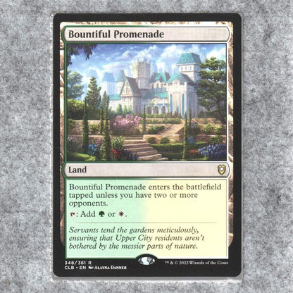 Bountiful Promenade 348 NM NF MTG Commander Legends: Baldur's Gate Magic