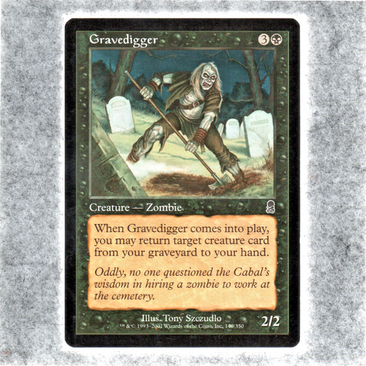 Gravedigger  - Odyssey MTG Playset Magic the Gathering Near Mint NM