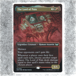 The Lord of Pain 003 Borderless Foil NM MTG Duskmourn: House of Horror Magic