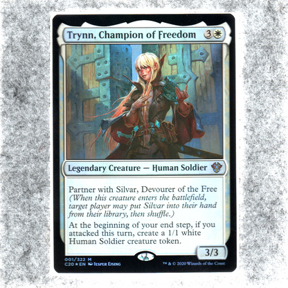 Trynn, Champion of Freedom 016 NM Foil Mythic MTG Commander 2020 Magic