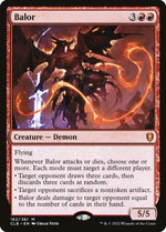 Balor 162 NM NF Mythic MTG Commander Legends: Battle for Baldur's Gate Magic