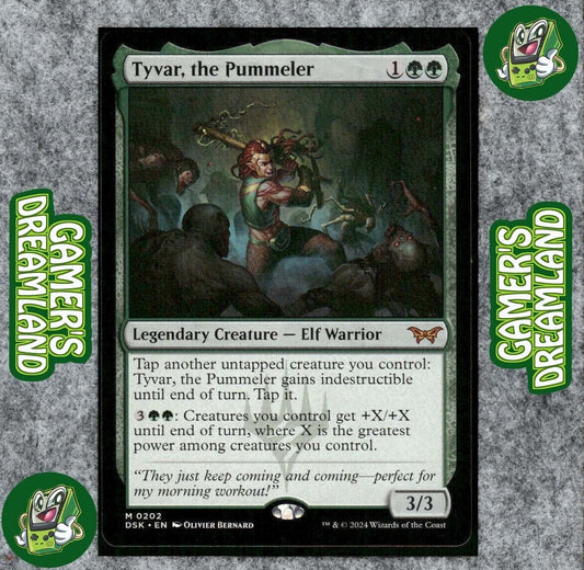 Tyvar, the Pummeler 353 NM NF Mythic MTG Duskmourn: House of Horror Magic