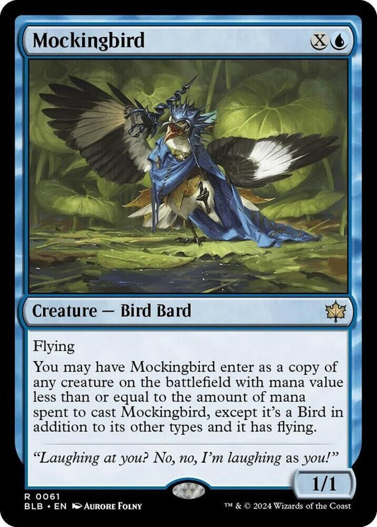 Mockingbird 61 NM NF Rare MTG Bloomburrow Magic