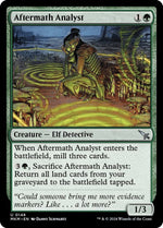 Aftermath Analyst #148 NM NF Uncommon MTG Murders at Karlov Manor Magic