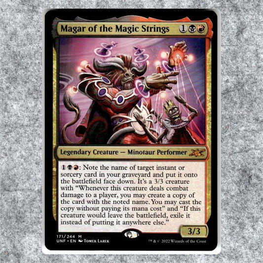 Magar of the Magic Strings 171 NM NF Rare MTG Unfinity Magic 2022 Commander