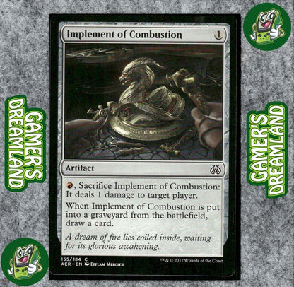 Implement of Combustion 155 NM NF Common MTG Aether Revolt Magic